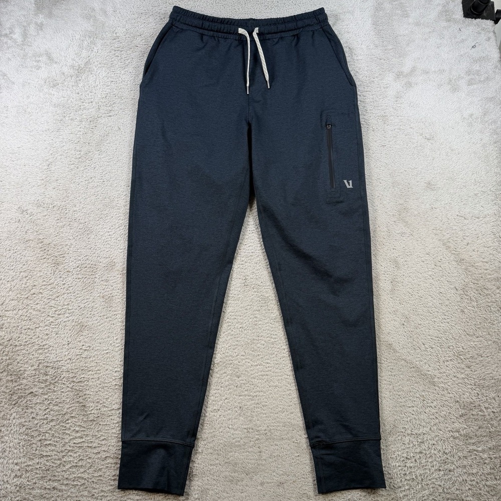 Vuori Joggers Mens XS Navy Sunday Performance Sweatpants V416 Athleisure Running